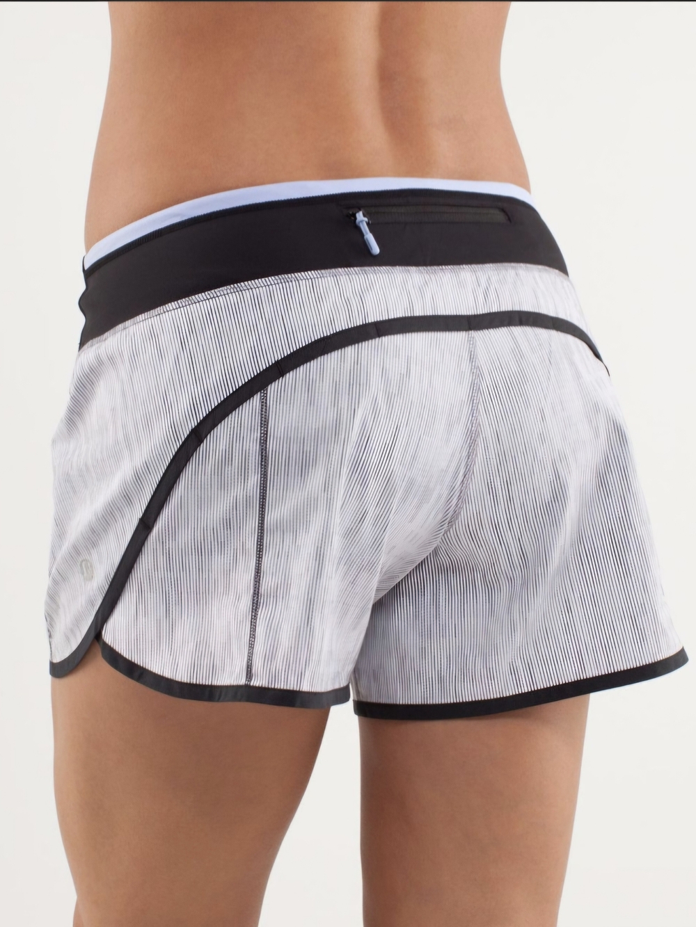 Lululemon Turbo Run Short WAFS Black Multi Lavender Dusk Running Athletic 4